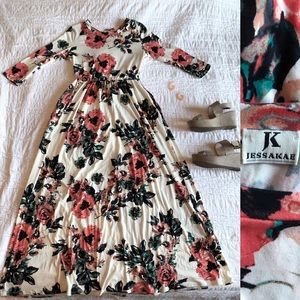 JessaKae ORIGINAL Floral Maxi Dress